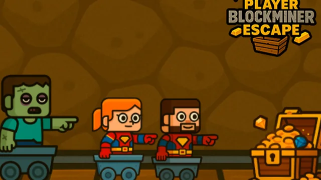 2 Player BlockMiner Escape