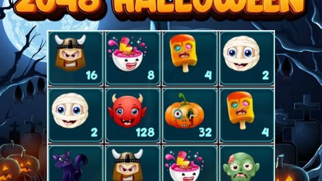 2048 Halloween game thumbnail