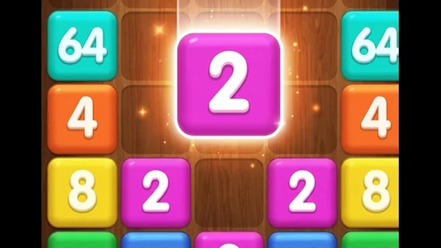 2048 neon game