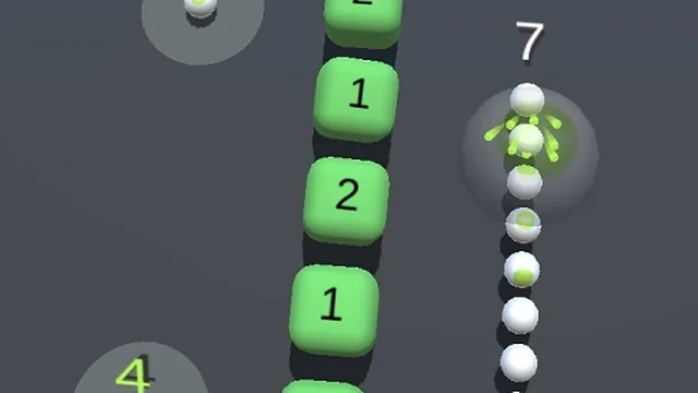 2048 Snake 3D Block
