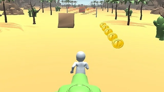 3D Desert Parkour