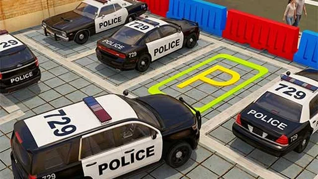 3D Police Car Parking game thumbnail