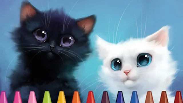 4GameGround - Kittens Coloring