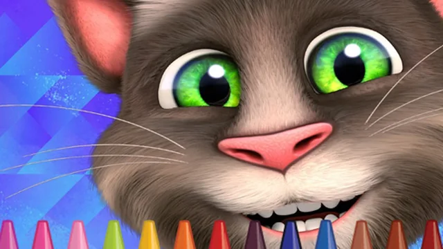 4GameGround - Talking Tom Coloring
