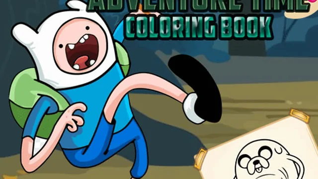 Adventure Time Coloring Book game thumbnail