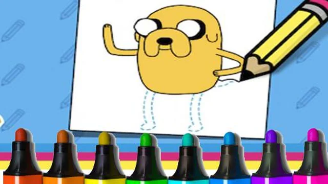 Adventure Time: How to Draw Jake