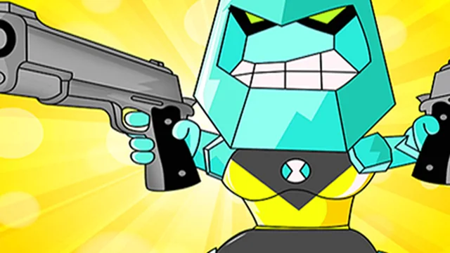 Alien Transform Battle Diamondhead Game game thumbnail