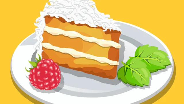 Almond coconut cake