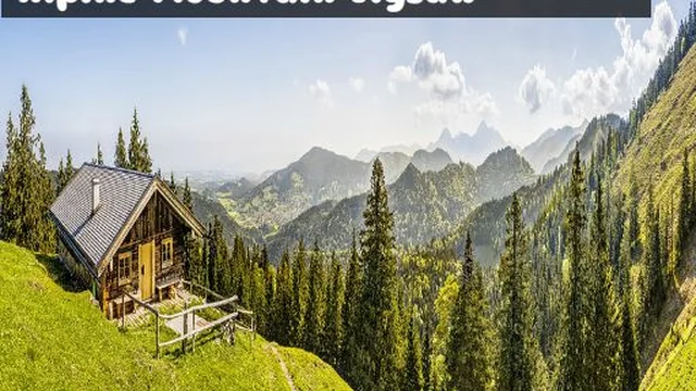 Alpine Mountain Jigsaw