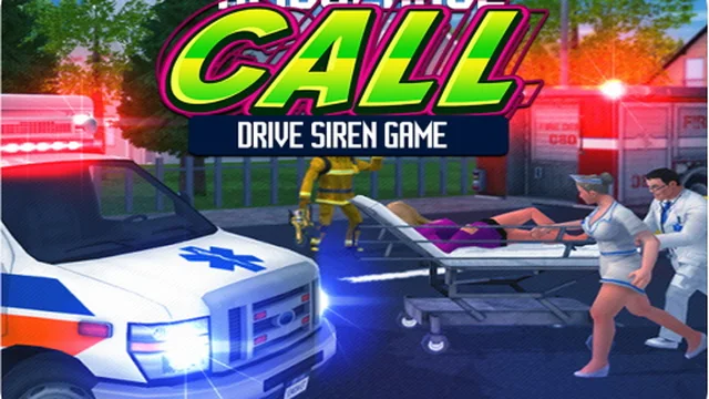 Ambulance Call Drive Siren Game game thumbnail