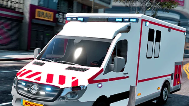 Ambulance Rescue Race game thumbnail