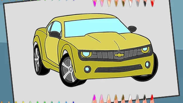 American Cars Coloring Book