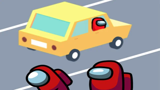 Among Us Car Race game thumbnail