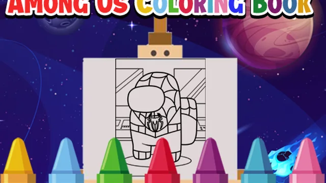 Among Us Coloring Books