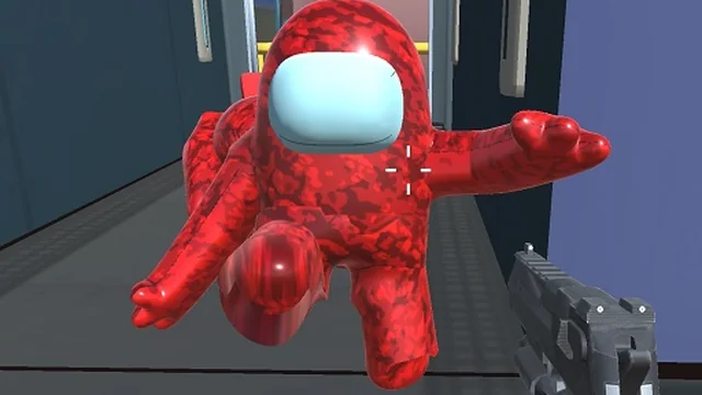 Among Us Gun War Multiplayer game thumbnail