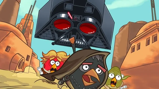 Angry Birds Star Wars Coloring