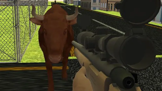 Angry Bull Shooter game thumbnail