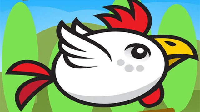 Angry Flappy Chicken Fly game thumbnail