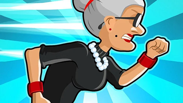 Angry Grandmother Run game thumbnail