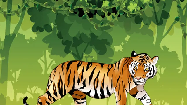 Angry Tiger Coloring game thumbnail