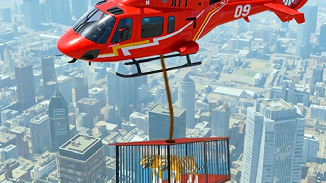Animal Helicopter Rescue Game game thumbnail