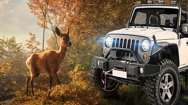 Animal Hunters : Safari Jeep Driving Game game thumbnail