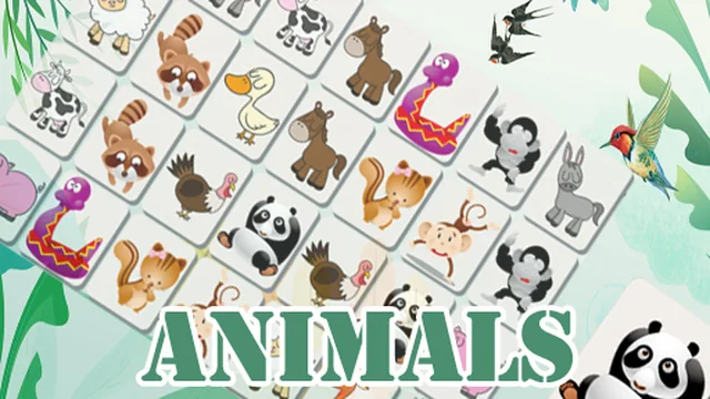 Animals Mahjong Connects game thumbnail