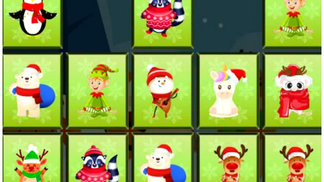 Animals Memory Xmas