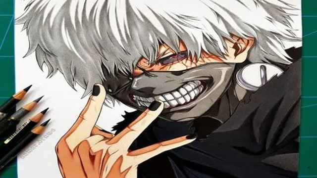 anime coloring book tokyo ghoul Play online