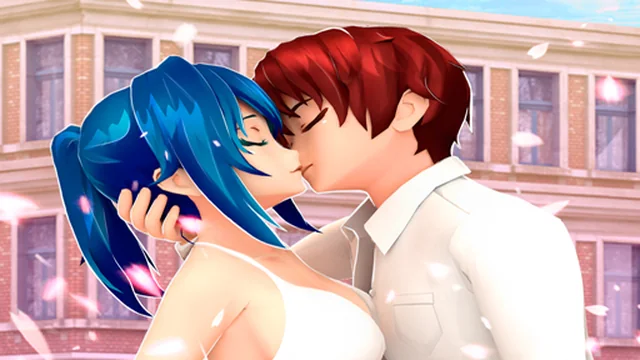 Anime High School Couple Makeover