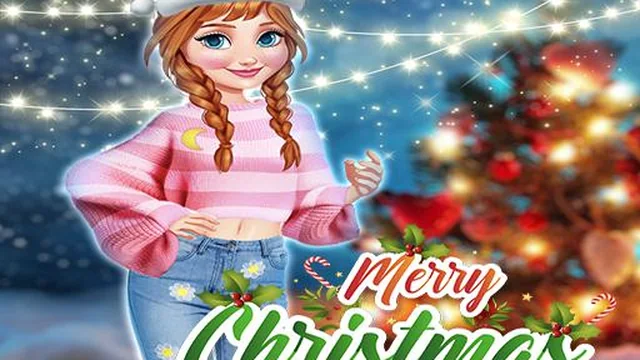 Anna Frozen Christmas Sweater Design