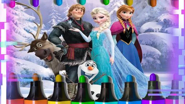 Anna Frozen Match 3 Book