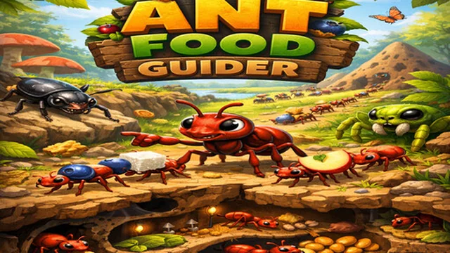 Ant food guider