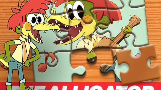 Arlo the Alligator Boy Jigsaw Puzzle