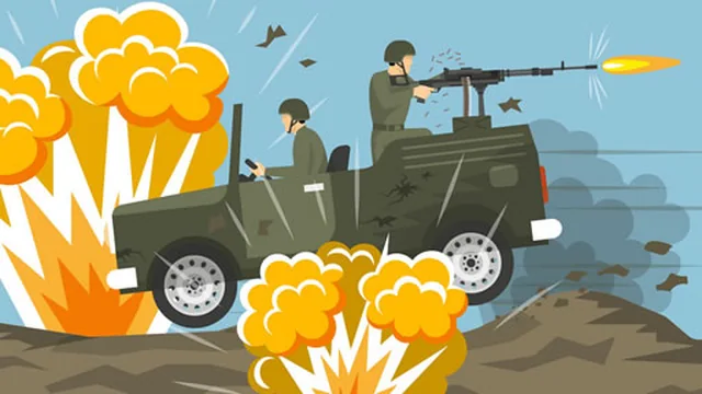 Army Vehicles And Aircraft Memory