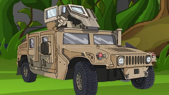 Army Vehicles Memory