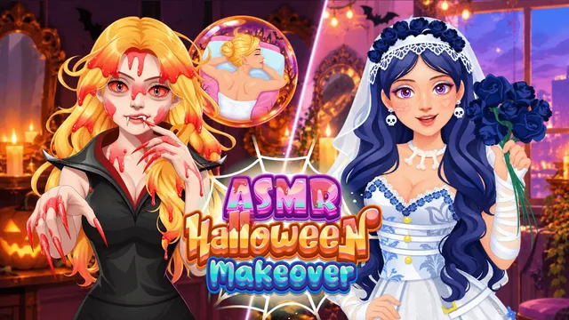 ASMR Halloween Makeover