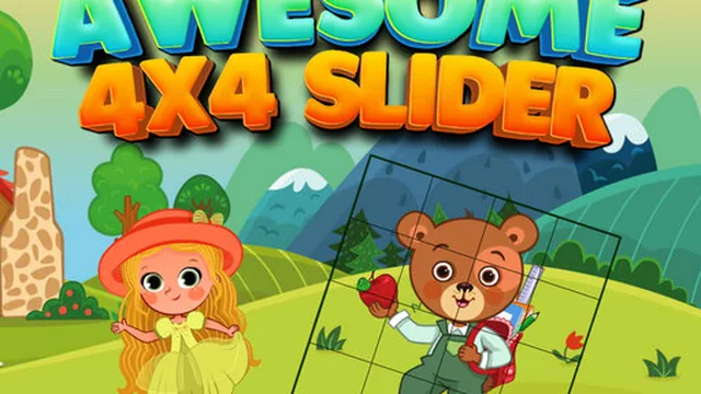 Awesome 4x4 Slider game thumbnail
