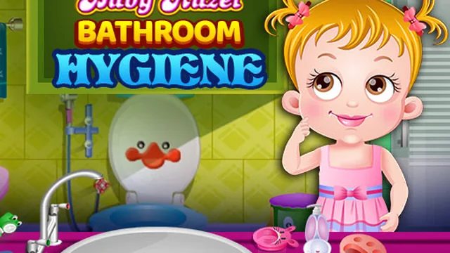 Baby Hazel Bathroom Hygiene