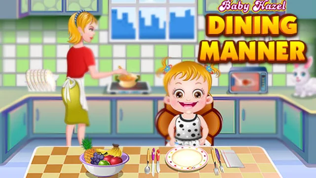 Baby Hazel Dining Manners