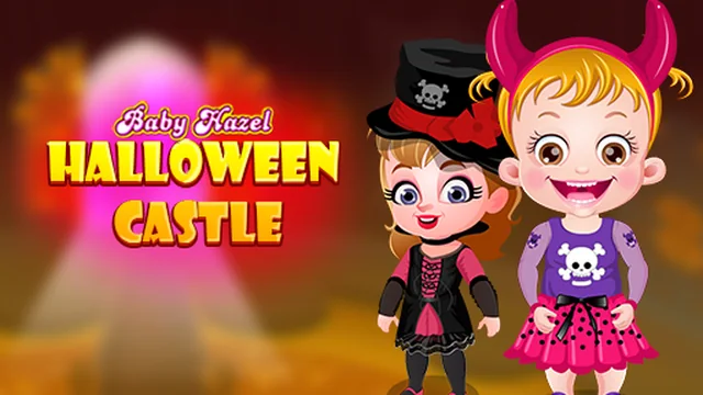 Baby Hazel Halloween Castle