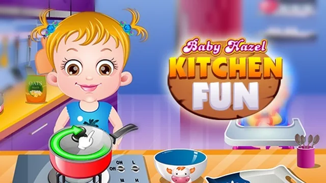Baby Hazel Kitchen Fun