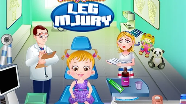 Baby Hazel Leg Injury
