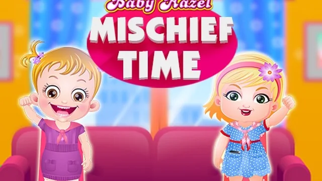 Baby Hazel Mischief Time