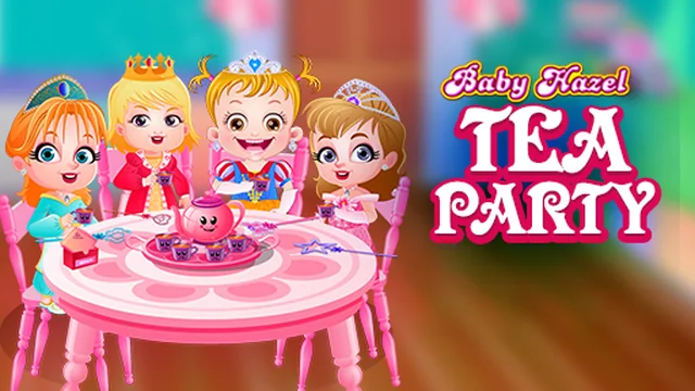 Baby Hazel Tea Party