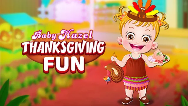 Baby Hazel ThanksGiving Fun