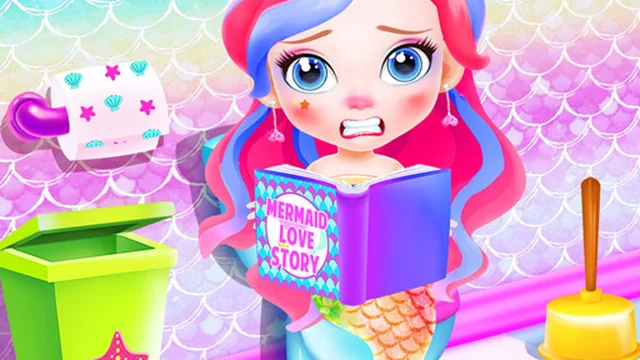 Baby Mermaid Caring Games