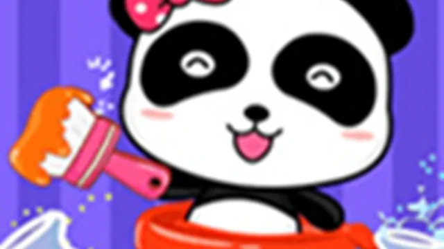 Baby Panda Color Mixing Studio