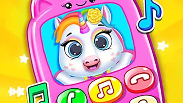 Baby Princess Unicorn Mobile Phone