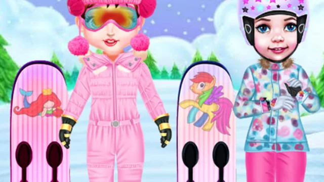 Baby Taylor Skiing Dress Up game thumbnail